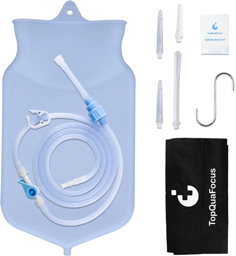 Enema kit amazon - Enema Kit Replacement Part Silicone Enema Hose Colon Cleansing Accessories, Include Tubing, Tips, Connectors, Non-Return Valve, Stopcock Tap, Clamp & Hook 4.5 out of 5 stars 181 2 offers from $11.89